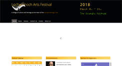 Desktop Screenshot of lochwinnochartsfestival.co.uk